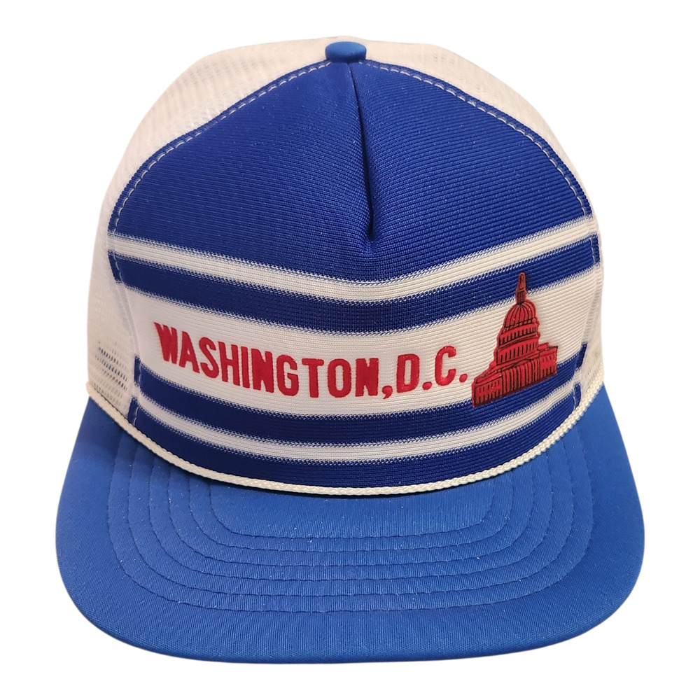 Washington DC Capital Snapback Mesh Trucker‎ Hat Cap